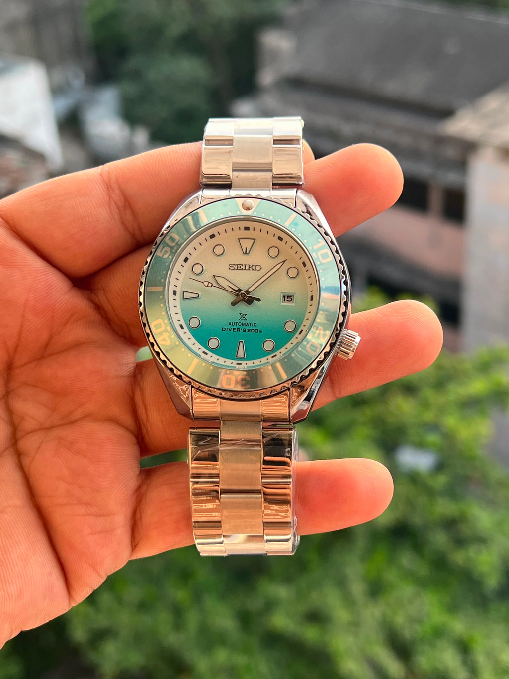 SEIKO PREMIUM SWIFT MOVEMENT BACK OPEN