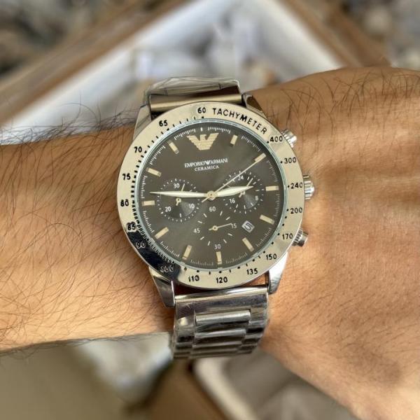 EMPORIO ARMANI CHRONOGRAPH (ALL WORKING) BEST QUALITY