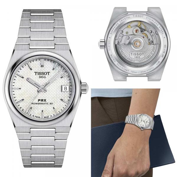 Tisso t PRX Automatic Powermatic 1853 (AAA 1st Quality) Stainless steel
