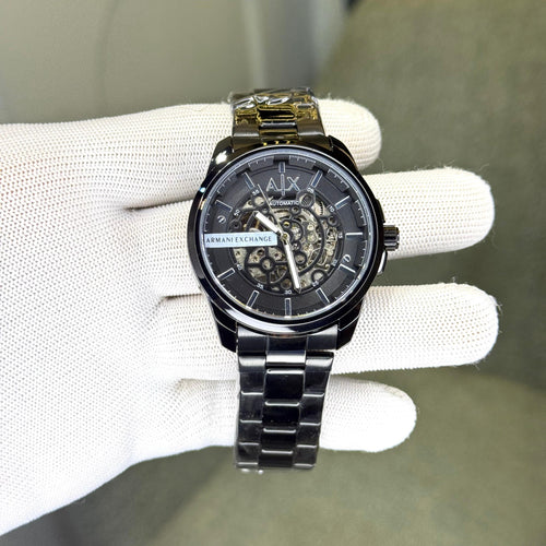 *Product Name : Armani Exchange Automatic  Black Silver 045*