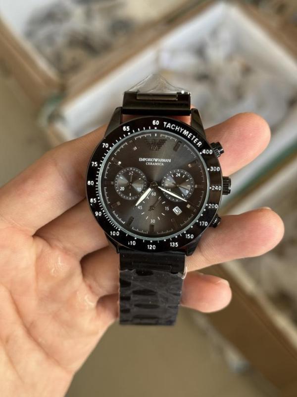 EMPORIO ARMANI CHRONOGRAPH (ALL WORKING) BEST QUALITY