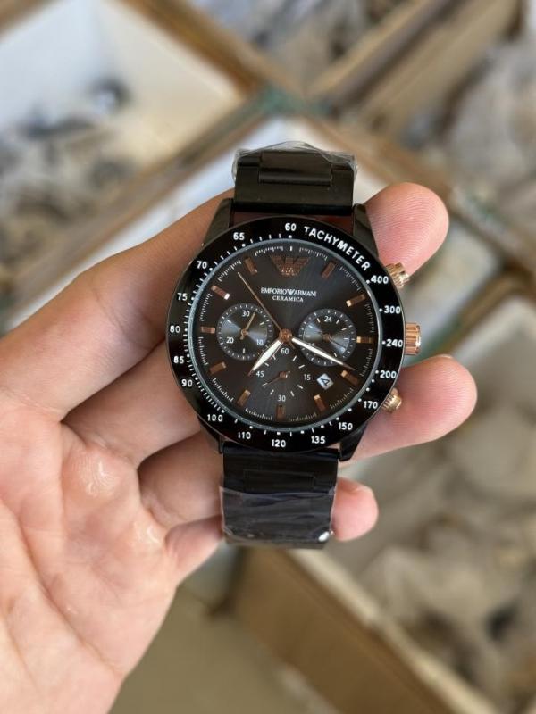 EMPORIO ARMANI CHRONOGRAPH (ALL WORKING) BEST QUALITY