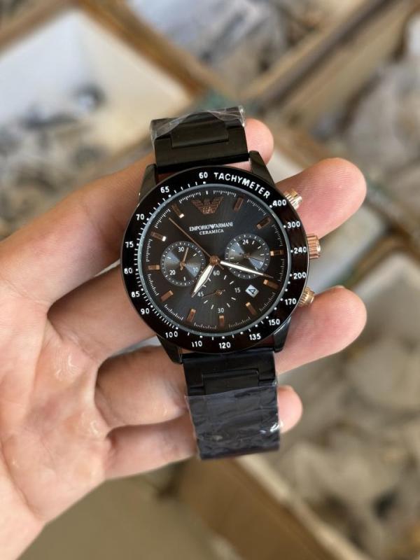 EMPORIO ARMANI CHRONOGRAPH (ALL WORKING) BEST QUALITY