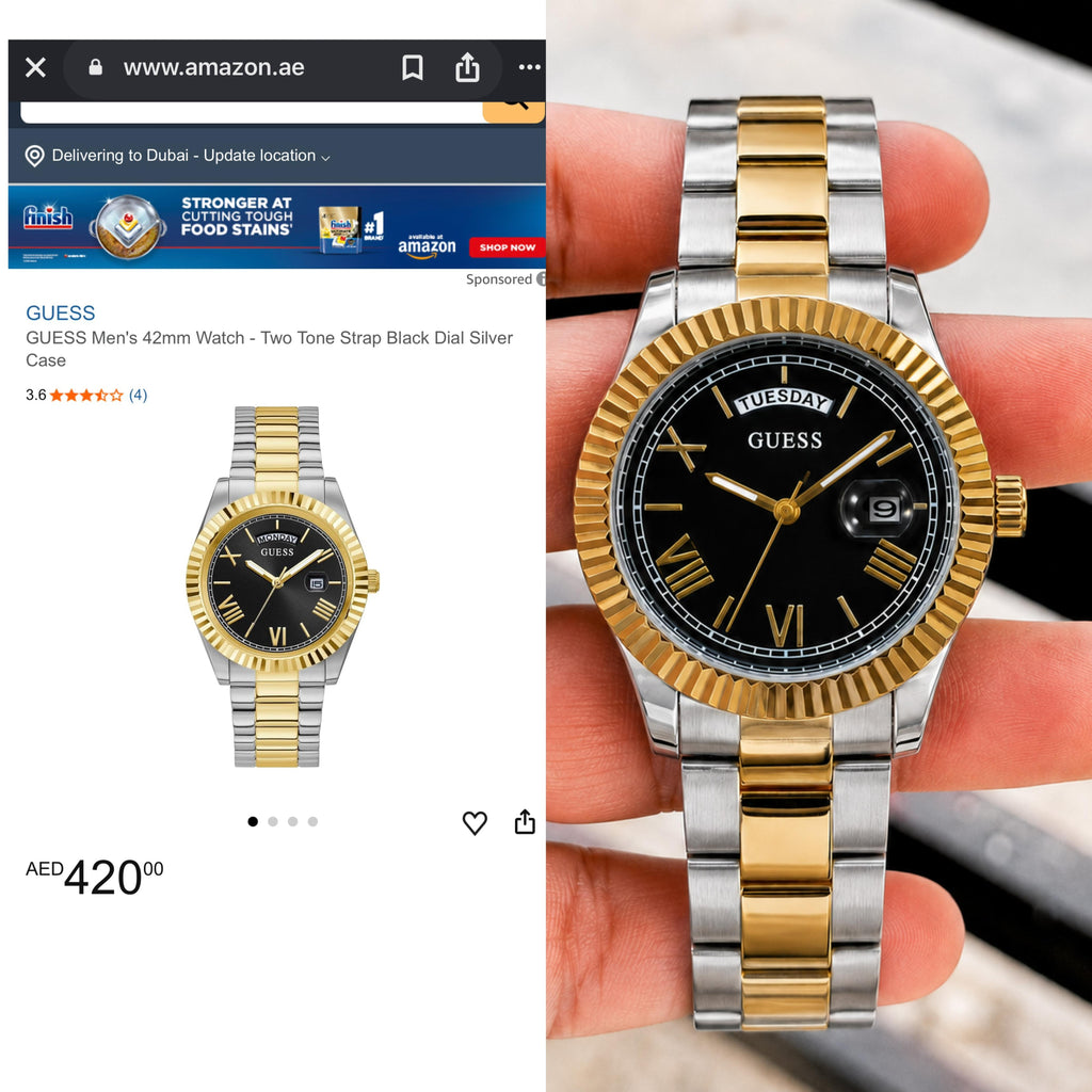 *Guess Day Date Mens Classic New arrivals Most Demanding 🤩💯*