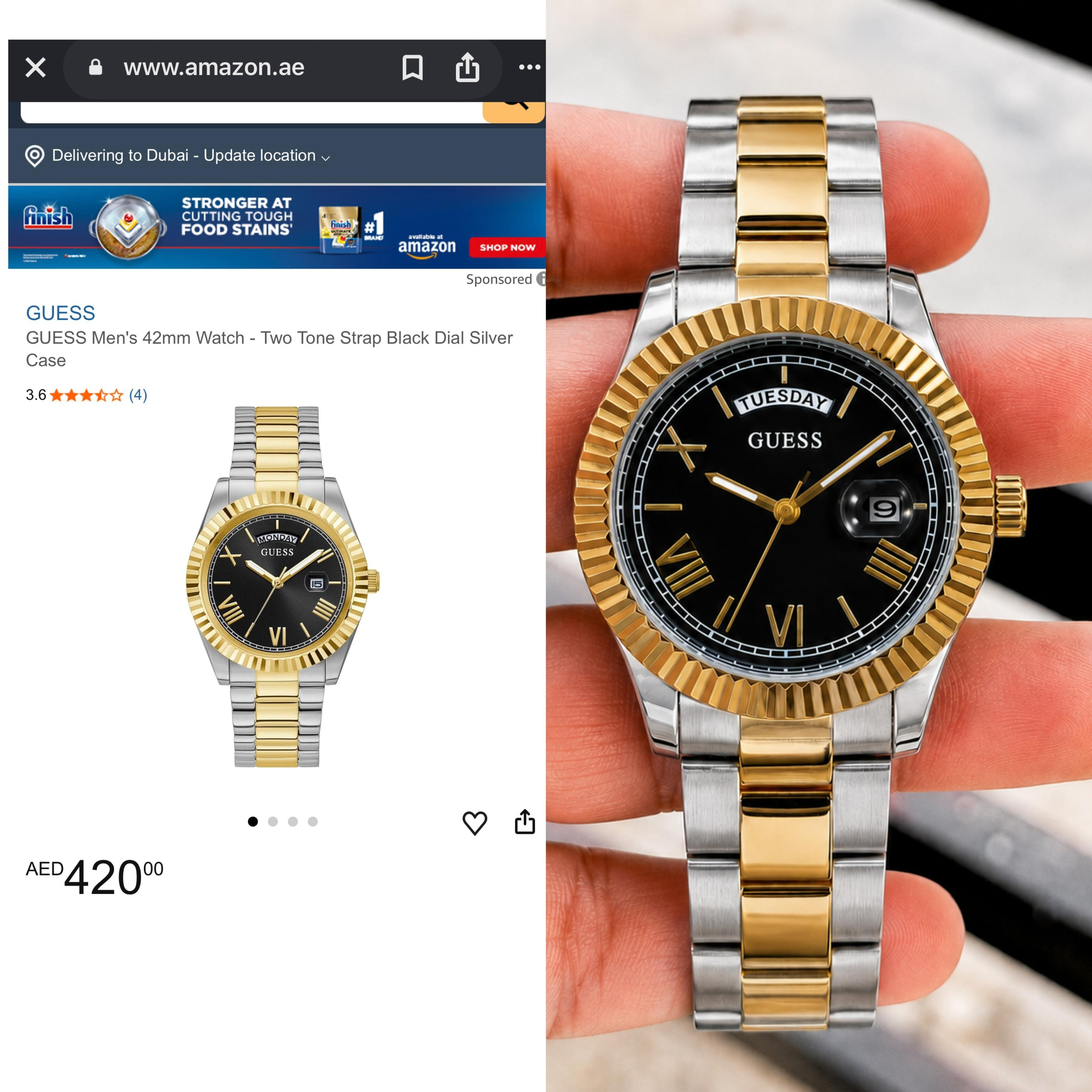 *Guess Day Date Mens Classic New arrivals Most Demanding 🤩💯*