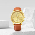 Fossiil Townsman Chronograph LightBrown Gold