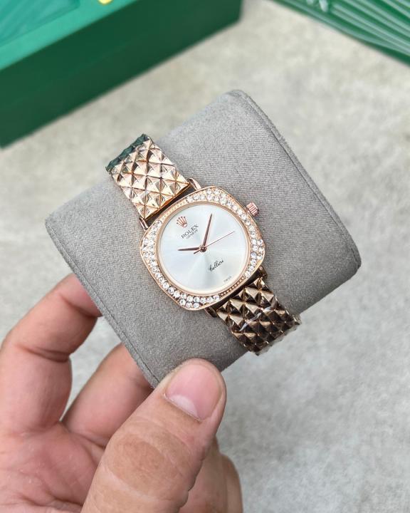 Rolex Cellini Rose Gold White