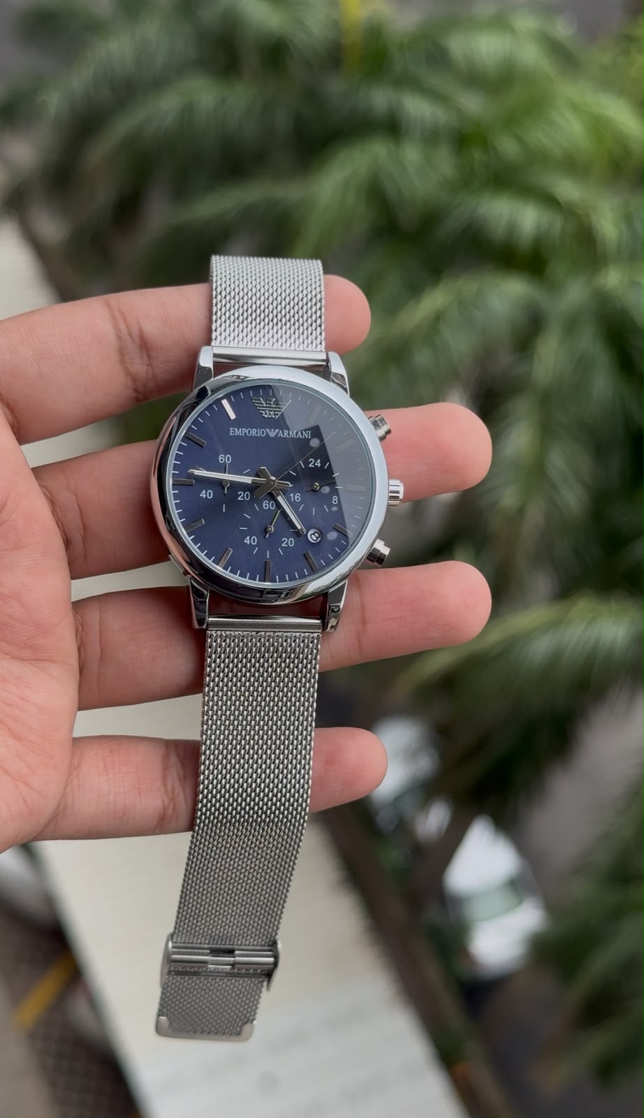 Emporio Armani Chronograph Blue