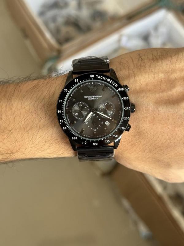 EMPORIO ARMANI CHRONOGRAPH (ALL WORKING) BEST QUALITY
