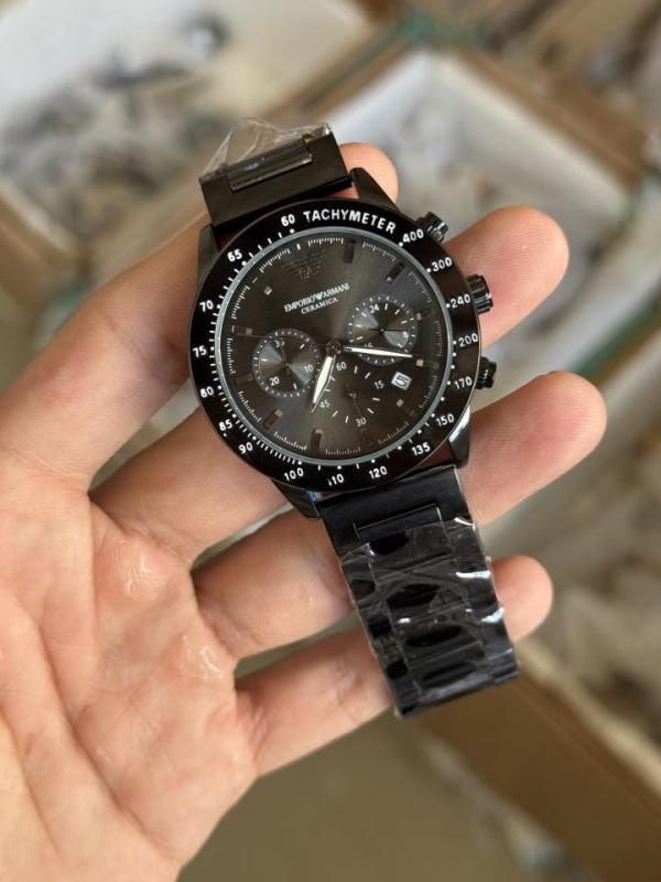 EMPORIO ARMANI CHRONOGRAPH (ALL WORKING) BEST QUALITY