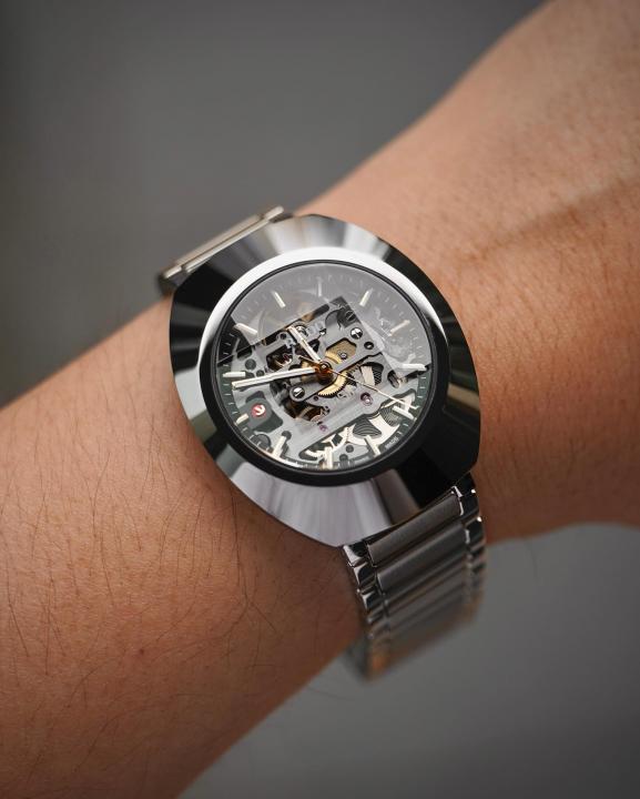 Rad_o silver Diastar skeleton Automatic