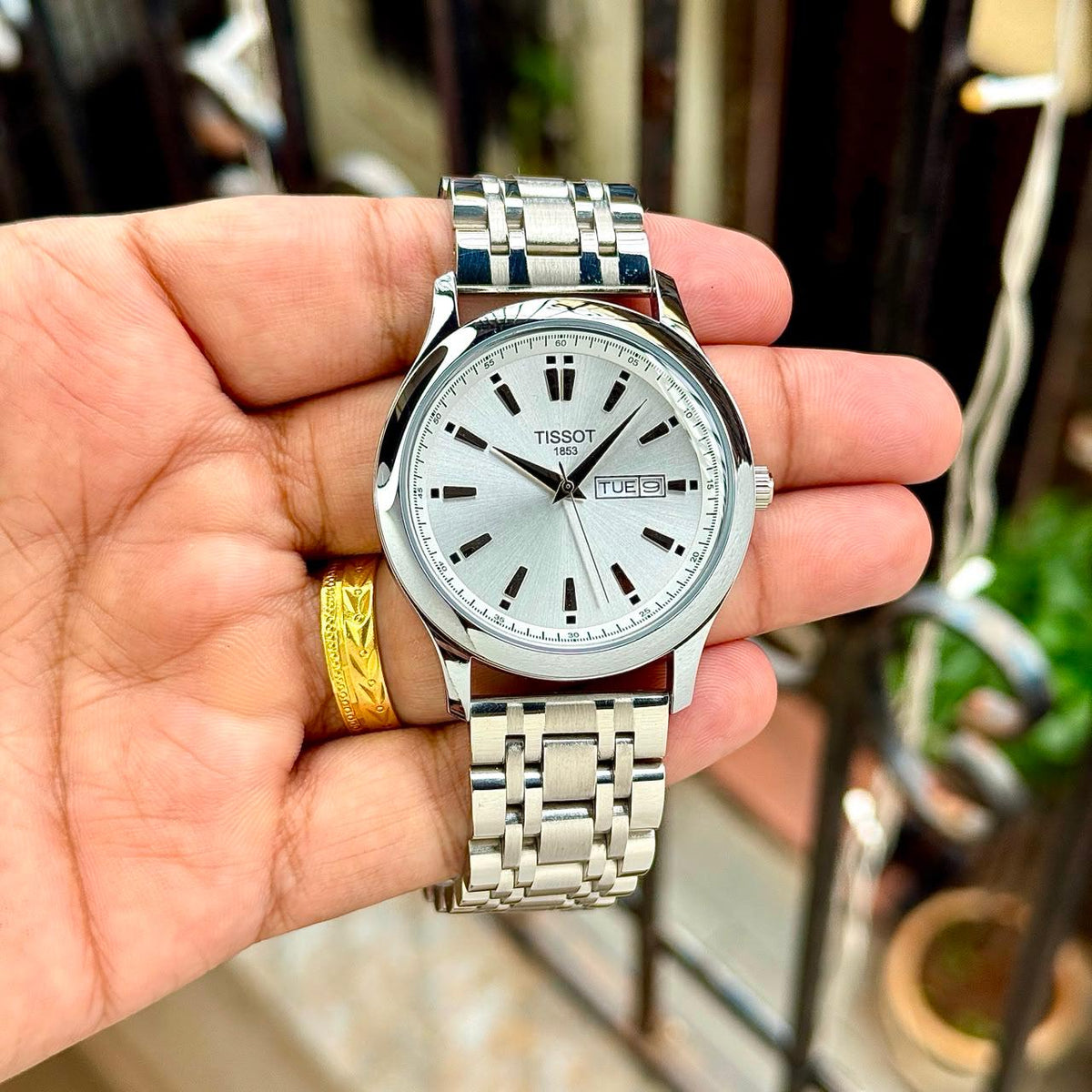 Tissot Day Date Lemon