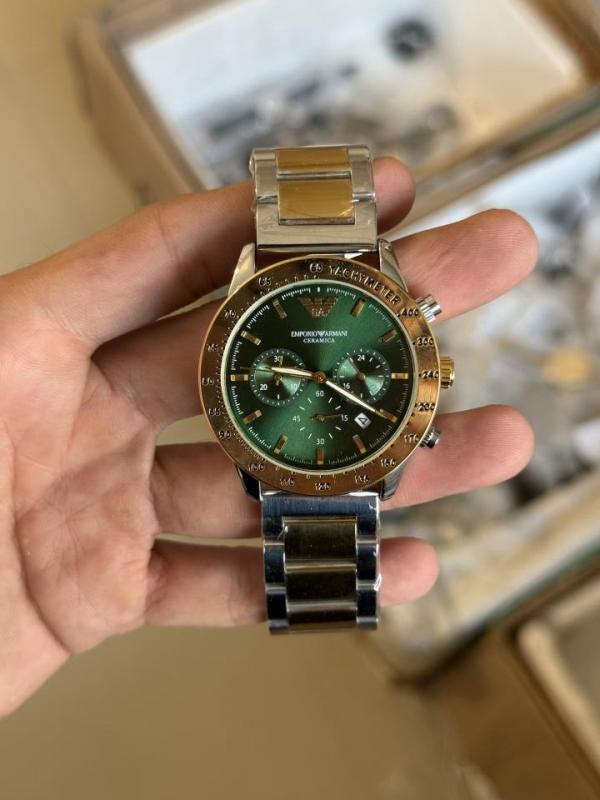 EMPORIO ARMANI CHRONOGRAPH (ALL WORKING) BEST QUALITY