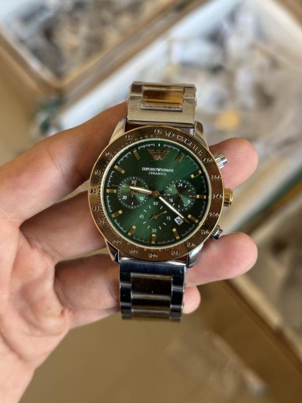 EMPORIO ARMANI CHRONOGRAPH (ALL WORKING) BEST QUALITY