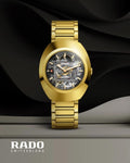 Rado gold Diastar skeleton Automatic