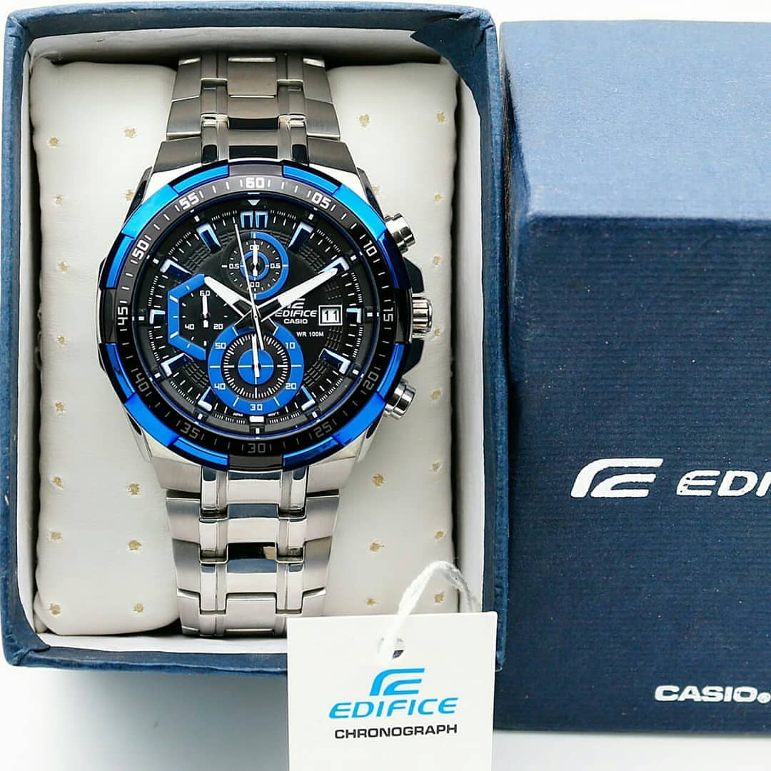 Casio Edifice Efr-539 SILVER BLUE