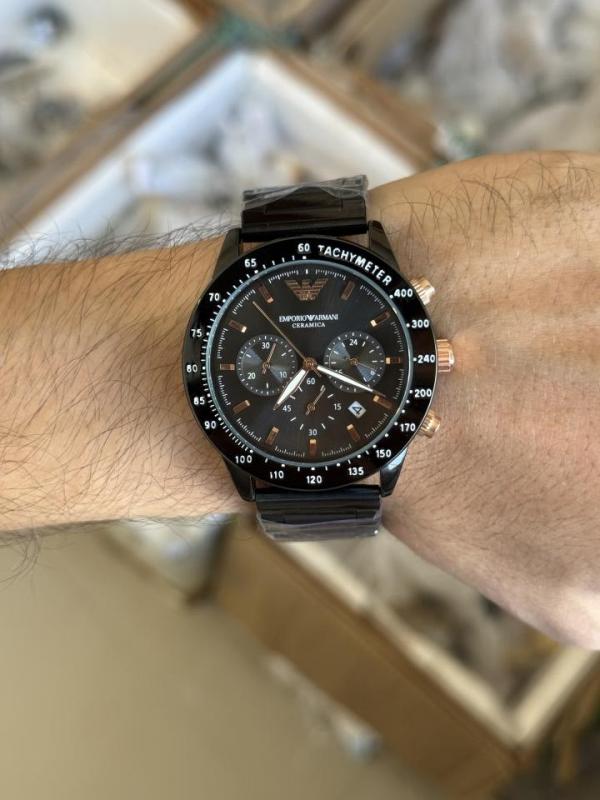 EMPORIO ARMANI CHRONOGRAPH (ALL WORKING) BEST QUALITY
