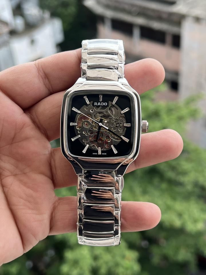 RADO TRUE SQUARE AUTOMATIC SILVER BLACK