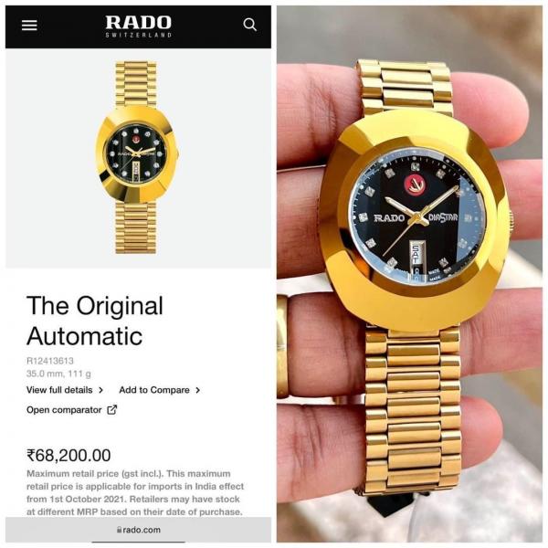 RADO WATCH M-128