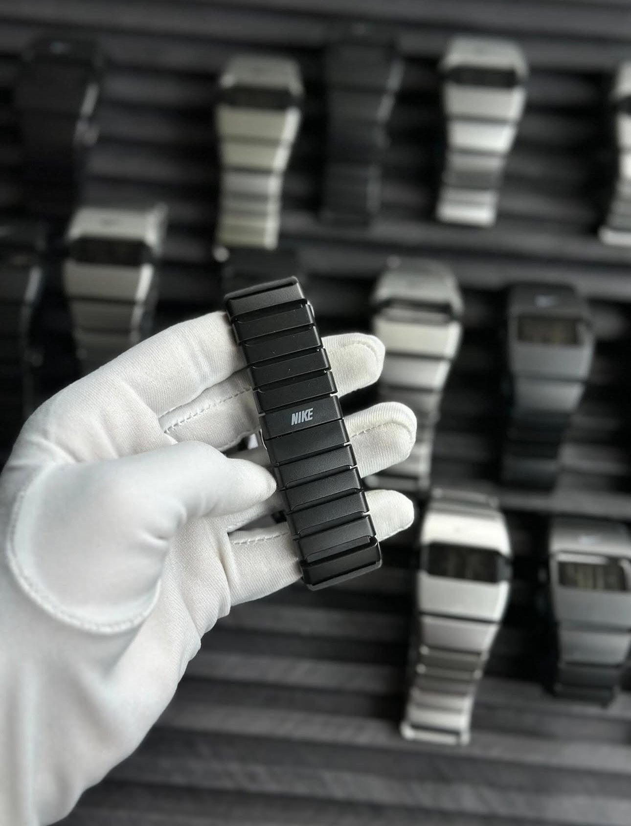 NIKE WATCH ANALOG BLACK (CARBONATE FIBER)