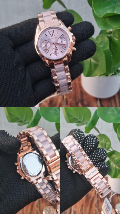 Michael Kors Bradshaw Pink-Pink Dial AT433
