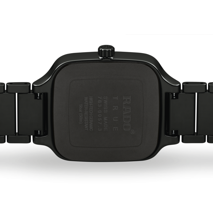 RADO TRUE SQUARE SWIFT MOVEMENT BLACK GREEN